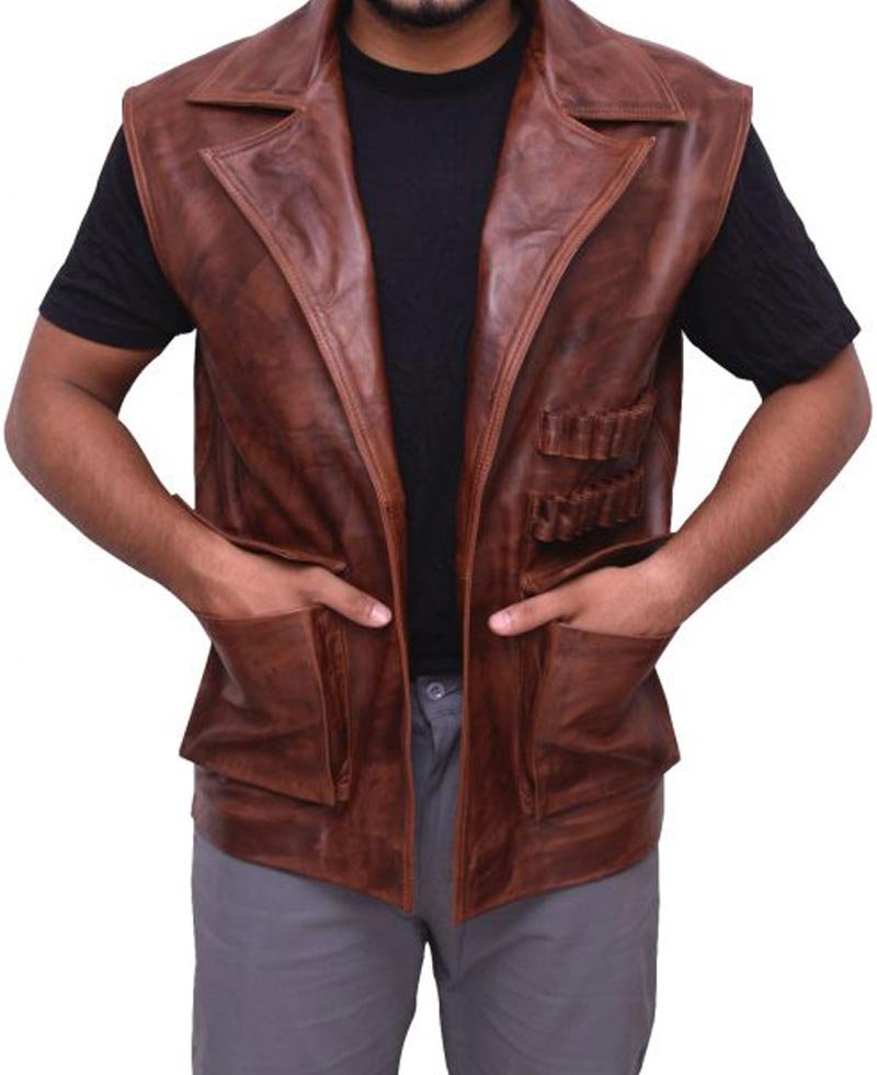 The League of Extraordinary Gentlemen Sean Connery Leather Vest